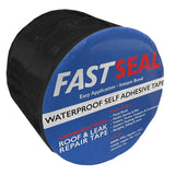 FastSeal Waterproof Roof Leak Repair Tape - Black 6"