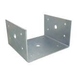 6x6 Deck Post Concrete Anchor Connector Bracket, Fence Post Base, Zinc Plated