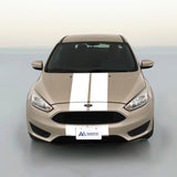 8" Ford Focus Dual Racing Stripe Kit - Hood Only