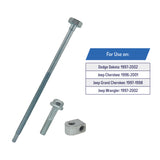 Accessory Drive Belt Idler Pulley Adjustment Bolt Kit for Select Dodge & Jeep Models - 917-951