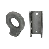 Adjustable Channel Bracket & Lunette Ring - 4 Hole 3-Position, 24,000 lb Ring
