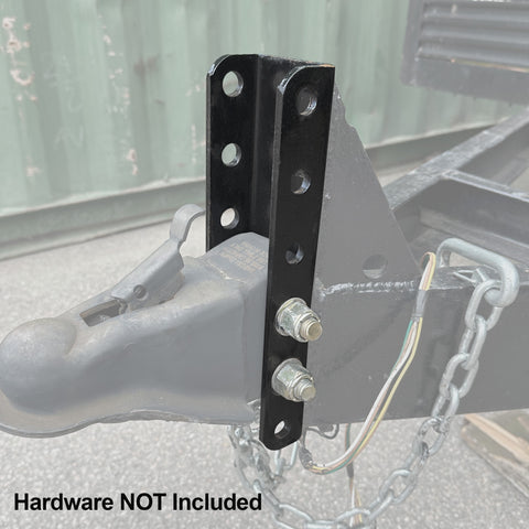 Adjustable Channel Adjustable C Channel Bracket for Trailer Coupler, 11-3/4 inch, 2 inch ...