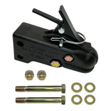 Adjustable Trailer Coupler, 2-5/16" Ball - 15,000 lbs - Channel-Mount Coupler for Towing RV, Boat, Camper