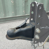 Adjustable Trailer Coupler, 2" Ball - 8,000 lbs - Channel-Mount Coupler