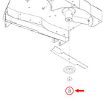 Blade Bolt for Hustler Super Mini, Fastrak, Hustler Super Z Raptor - 781872