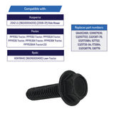 Blade Spindle Hex Head Screw Bolt for Husqvarna, Poulan, Ryobi - 584953901, 539107630