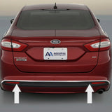 2013-2017 Ford Fusion Chrome Rear Bumper Trim Molding - Automotive Authority