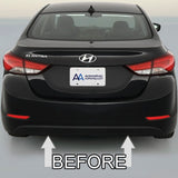 2011-2016 Hyundai Elantra Chrome Rear Bumper Trim Molding - Automotive Authority