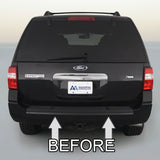 2007-2016 Ford Expedition Chrome Rear Bumper Trim Tailgate Molding Package - Automotive Authority