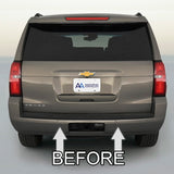 2015-2020 Chevy Tahoe / Suburban Chrome Rear Bumper Trim Molding - Automotive Authority