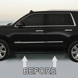 2015-2019 Cadillac Escalade Chrome Running Board Trim Molding - Automotive Authority