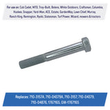 Clutch Bolt for Cub Cadet, MTD, Bolens, White, Craftsman - 710-3157A, 710-04379A, 1767165