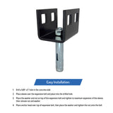 Concrete Slab Anchors with Expansion Bolt Set for Dry Concrete - Double Head Anchor
