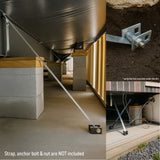 Concrete Slab Anchors with Expansion Bolt Set for Dry Concrete - Double Head Anchor