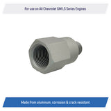 Coolant Water Temperature Sensor Adapter for All Chevy GM, LS Engine Swap M12-1.5 to 3/8" NPT