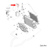 Coolant/Fuel Tank Elbow Male Connector Replacement for Ski-Doo Sea-Doo Can-Am - 414362500, 414181100, 414580600