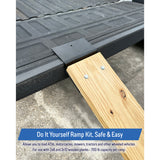 Do It Yourself Ramp Kit, Safe and Easy - Load & Unload Tractors, ATVs, Motorcycles and More onto Your Truck