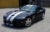 Kit de rayas de carreras dobles Dodge Viper