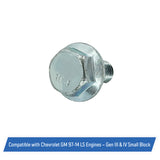 Engine Mount To Engine Block Bolt Kit for all Chevy GM 1997-2014 LS Series Engines - Vortec Motor Mount