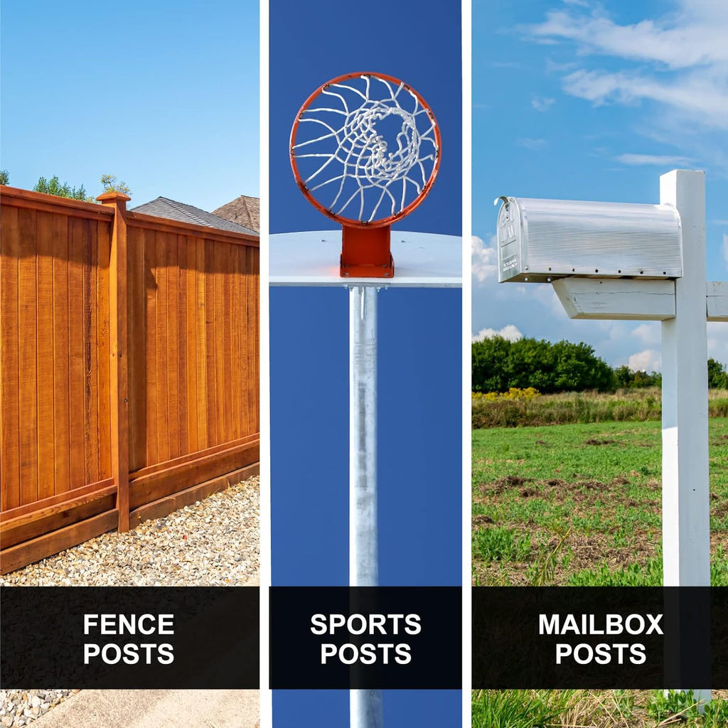 Fast 2K Deck Post Mix - Concrete Alternative for Deck and Playground E ...