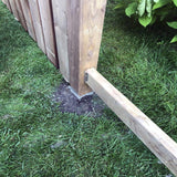Fast 2K Fence Post Mix | Concrete Alternative and Replacement for Fence Post and Mail Post Installs. Expanding Composite Footing, Quick Setting 