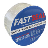 FastSeal Waterproof Roof Leak Repair Tape - White 3"
