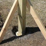 Fast 2K Post Anchor Mix - Concrete Alternative for Post Installs, Expanding Foam
