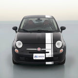 Fiat 500 6" Offset Racing Stripe Kit