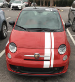 Fiat 500 6" Offset Racing Stripe Kit