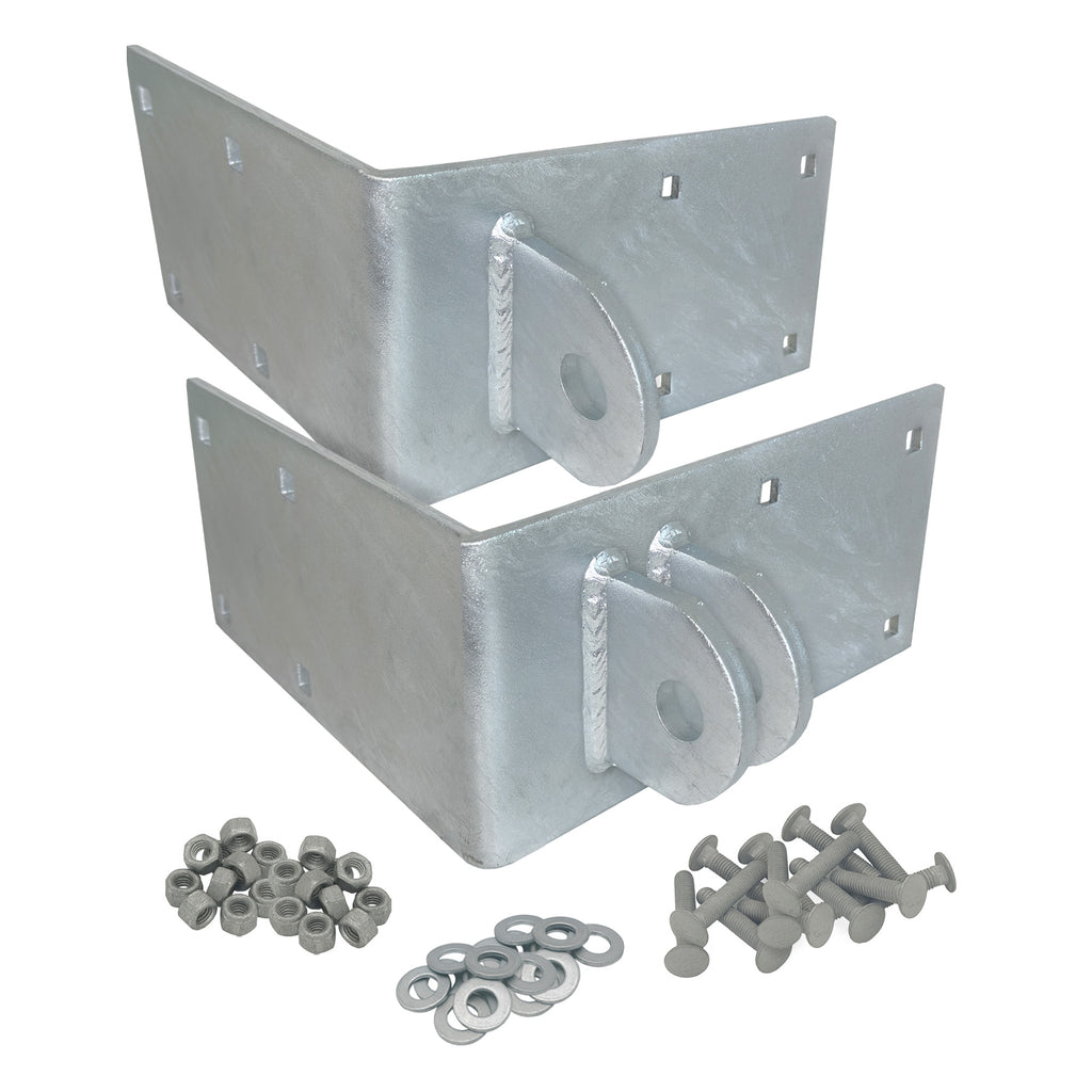 Floating Dock Outside Corner Hinge Plate Bracket, Male & Female - Heavy ...