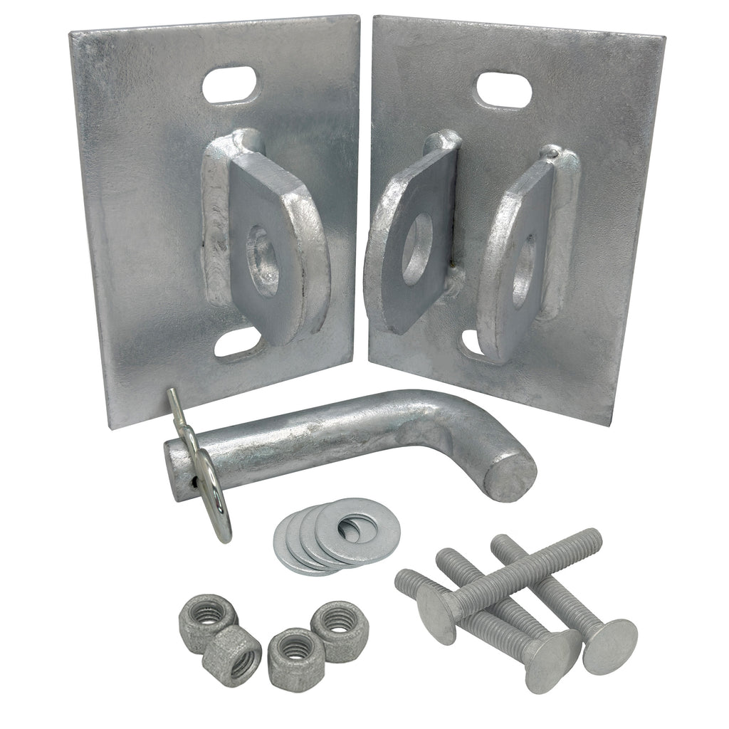 Floating & Stationary Dock Connector Hinge Kit, Male & Female T-Style ...