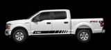 Ford F150 SUPERCREW Rocker Stripe Rally Racing Side Body Stripe Decal