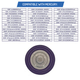 Fuel Rail Tracker Valve Diaphragm for Mercury 110-300 HP 2-Stroke, Optimax - 804533
