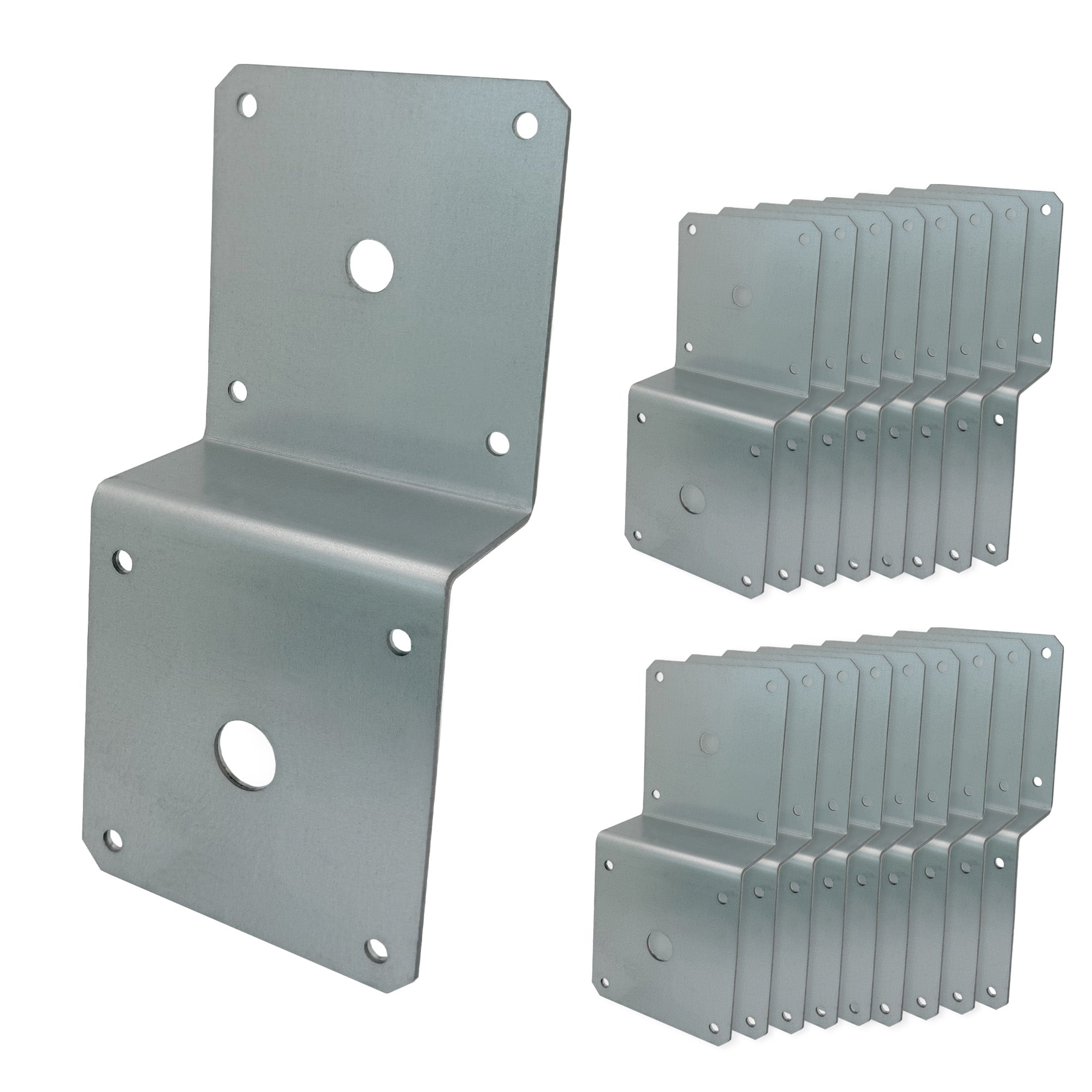 Galvanized Deck Joist Tie Plate Z Bracket for 2x4 Cross Joist 4x4