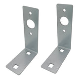 Galvanized Trailer Light Mounting L Shaped Bracket, Heavy Duty, 4.5 x 3 x 1.5 inch