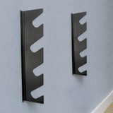 Garage Tool Organizer Wall Mount, Shed Organization Racks, Garden Tool Organizer for Shovels and Rakes, Solid Steel - Holds 100 lbs