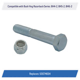 Grade 2 Shear Bolt Set 1/2" x 3" for Bush Hog Razorback BH4-2, BH5-2, BH6-2 - 50074654