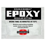 Hardman Double Bubble Black Regular Setting Epoxy - 04006