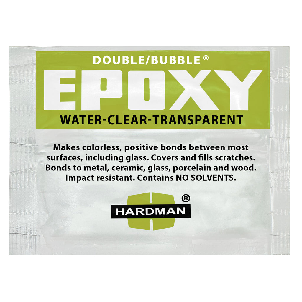 Hardman Double Bubble Green, Crystal Clear Epoxy (Clear as Water) - 04 ...