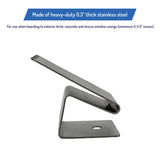 Hurricane Window Clips, Universal Fit 1/2" - 5/8" - 3/4", Stainless Steel