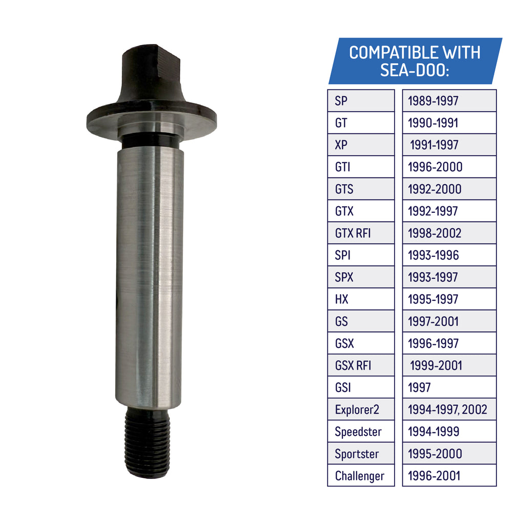 Impeller Shaft for SeaDoo GT, SP, SPI, SPX, XP, HX, GSI, GTX, GTI, GTS ...