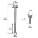 LS Water Pump & Thermostat Housing Bolt Kit Replacement for All GM Chevy 1997-2014, LS Series Engines & GM Vortec