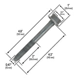 M12x1.75x110 Multi Purpose Bolt Replacement for GM, Chevrolet, Buick, GMC, Cadillac - 11609609 - Automotive Authority
