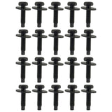 M6-1.0 x 24mm Body SEMS Bolts, Bumper, Fender, Splash Shield, Undercover Hood - Universal Application