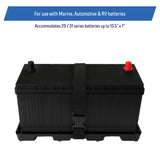 Marine / Boat / RV Battery Tray - Group 29 / 31 Series With Strap, Battery Holder