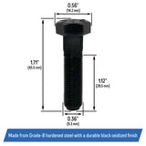 Mower Blade Adapter Hex Bolt for MTD, Craftsman, Ryobi, Troy-Built, Cub Cadet - 710-1044