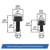 Oil Pan Bolts for Jeep CJ YJ TJ XJ MJ ZJ WJ, 4.0L 4.2L 2.5L, AMC V8 Engines
