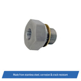 Oil Pump Priming Adapter Kit for All Chevy GM, LS Engines LS1, LS2, LS3, LSX, 5.3L, 6.0L, 6.2L - M16x1.5