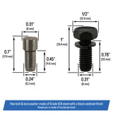 Pressure Plate Bolt and Dowel Kit Replacement for Ford Racing - M6397A302