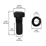 Pressure Plate Clutch Cover Bolt Kit 3/8-16 Replacement for GM, Chevrolet, Chrysler - Borg-Beck/Diaphragm